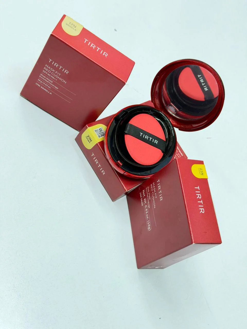 53 کوشن قرمز تیر تیر TIRTIR | Mask Fit Cushion RED - Image 1