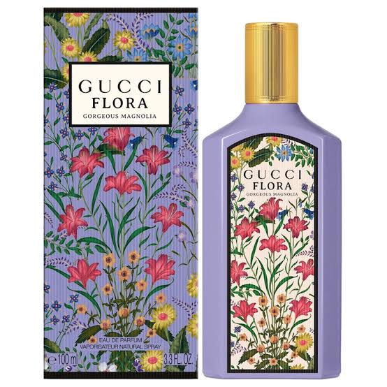 عطر ادکلن گوچی فلورا بای گلامورس مگنولیا | Gucci Flora by Gucci Glamorous Magnolia میل 100