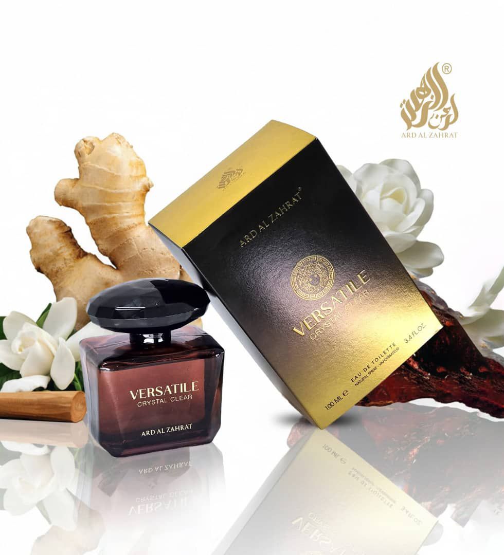 ادکلن ورساچه کریستال نویر میل 100 ARD AL ZAHRAT Versace Crystal Noir
